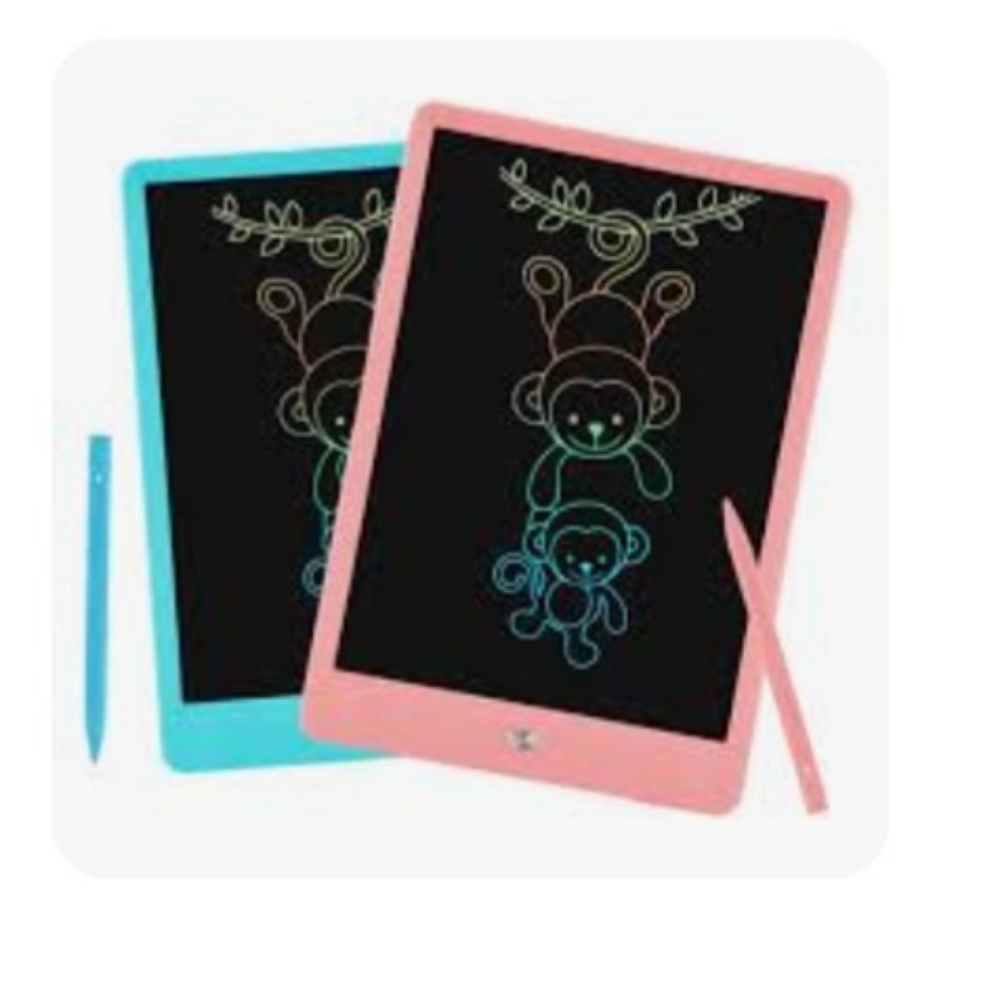 LCD Writing Tablet - Multi-Color Set Red And Blue - Picture 5 of 10